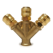 SE2-3SM+SP029/2 ТРОЙНИК 3/8 ВНУТР. РЕЗЬБА.