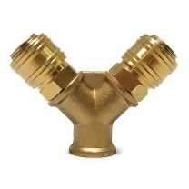 SE2-3SM+SP030/2 ДВОЙНИК 3/8 ВНУТР. РЕЗЬБА.