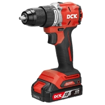 Дрель-шуруповерт аккум бесщеточная KDJZ2060 18в, 2*2А/ч, 60нм, кейс