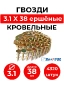 Гвоздь кровельный DPN 3.1x38 NK RING (CRN 31/38) Гвоздь кровельный DPN 3.1x38 NK RING (CRN 31/38)